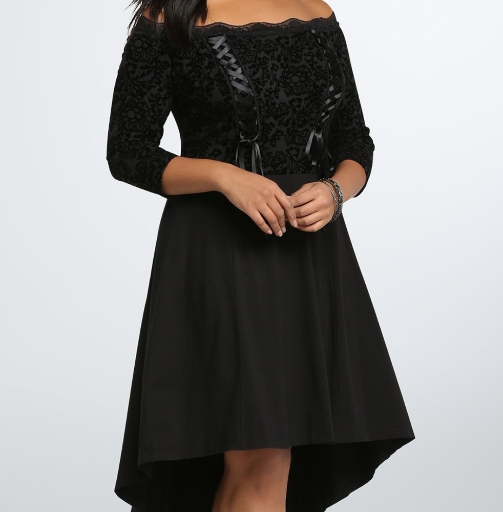 NWT Tripp Hi-lo Skater Dress